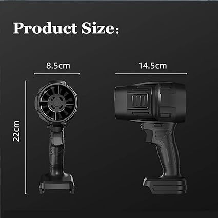 portable air blower jet Car Dryer double battery