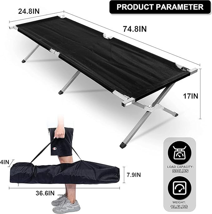 Folding Single Person Bed