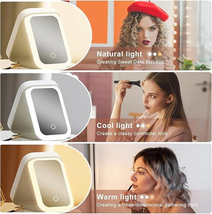 LED Makeup Mirror Case