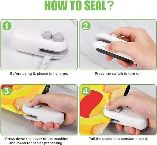 2 in 1 USB Sealer Machine