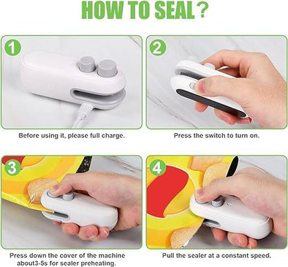2 in 1 USB Sealer Machine